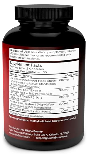 fórmula extra fuerte de resveratrol