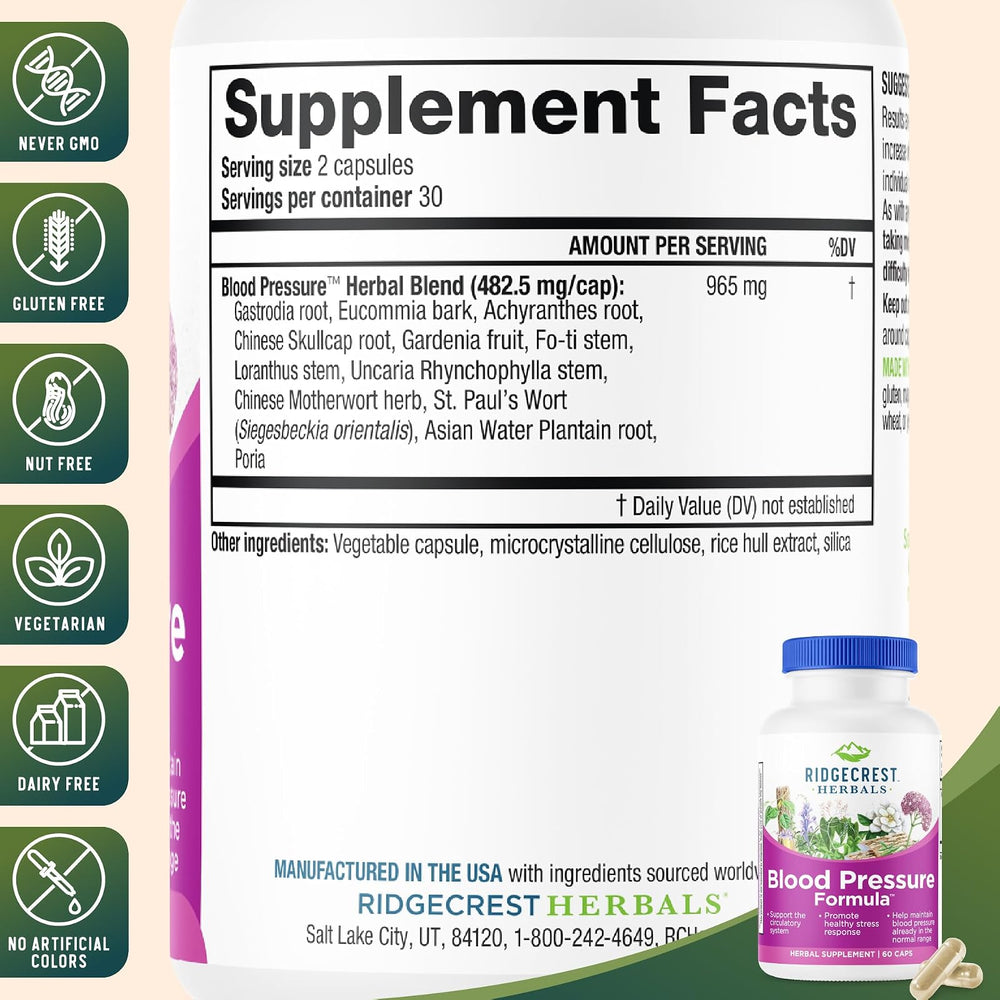 fórmula herbal de RidgeCrest