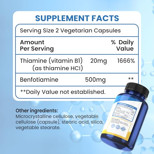 Fórmula liposoluble de benfotiamina