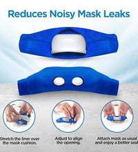 forros reutilizables para comodidad CPAP
