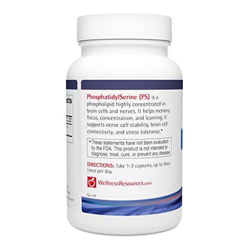 Fosfatidilserina en cápsulas 100 mg