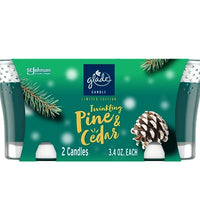 frasco de vela Glade aroma fresco
