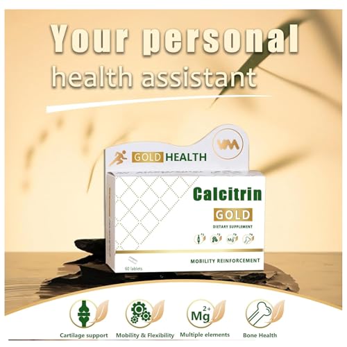 fuerza ósea con Calcitrin Gold