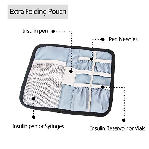 funda compacta para glucómetro y más