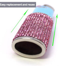 funda con brillantes de cristal
