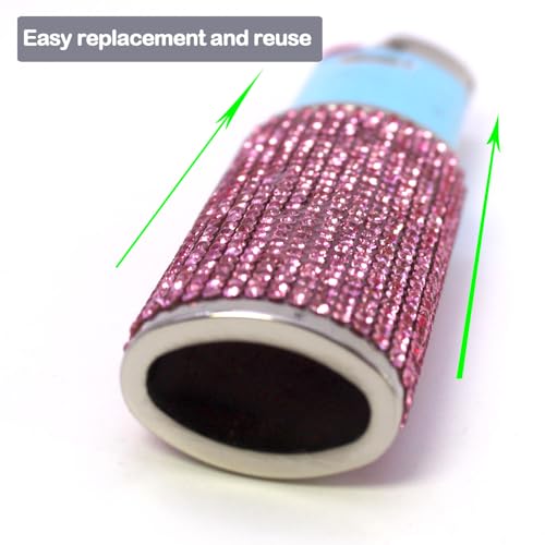 funda con brillantes de cristal
