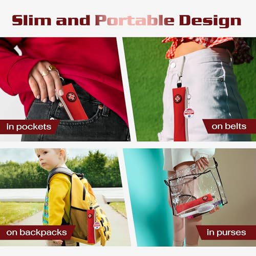 Funda con clip para llaves