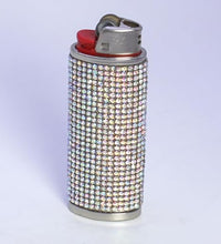 funda con cristales para encendedor Bic
