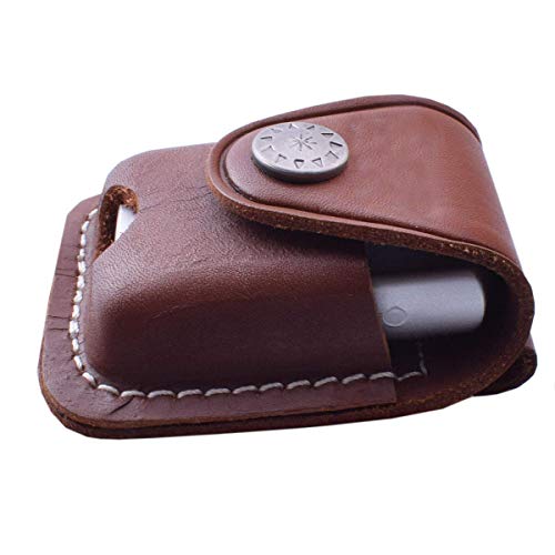 funda de cuero con asa para cinturón