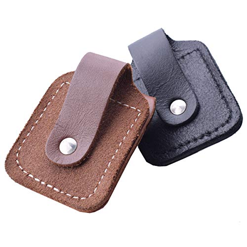 funda de cuero durable y práctica