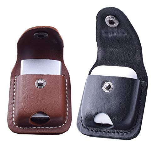 funda de cuero para encendedor
