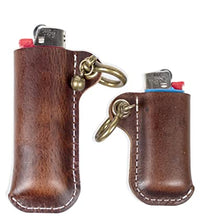 Funda de cuero para encendedores BIC