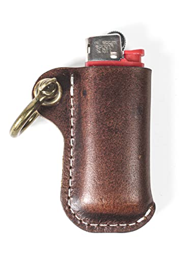funda de cuero para encendedores BIC