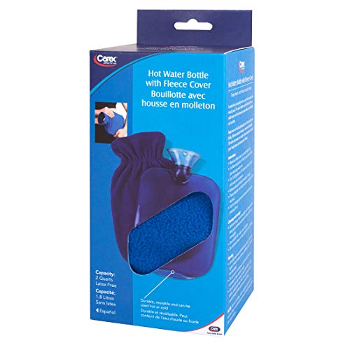 Funda de goma para botella de agua caliente Carex