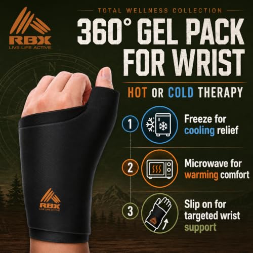 funda de hielo con apoyo para el pulgar