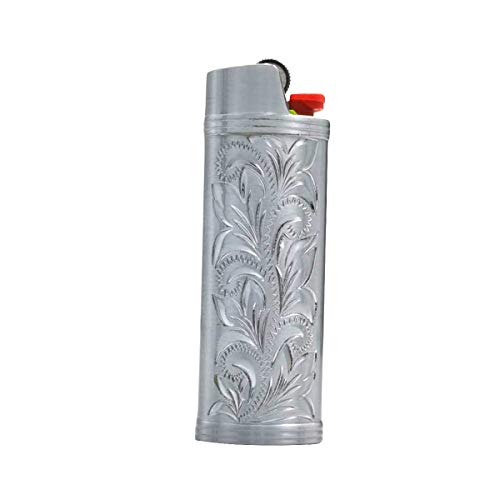 funda de metal para encendedor BIC J6