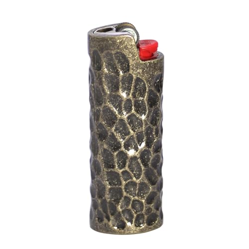 funda de metal para encendedor Bic