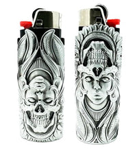 funda de metal para encendedor BIC