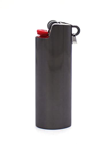 funda de metal para encendedores Bic