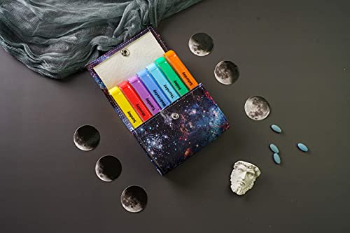 funda de PU para organizador de pastillas