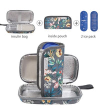 funda de viaje para diabetes portátil