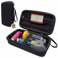 funda de viaje para inhalador de asma
