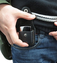 funda hecha a mano para encendedor