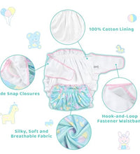 funda impermeable para pañales de tela