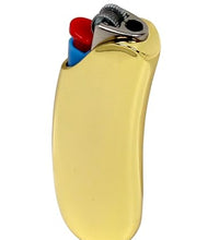 funda metálica plátano para encendedor
