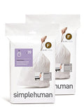 Funda para bote de basura simplehuman 25 litros