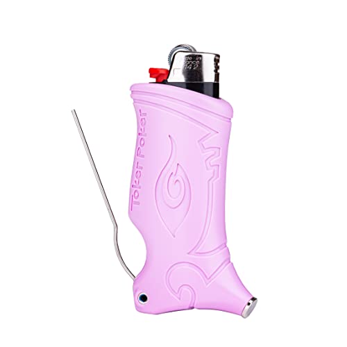Funda para encendedor Bic morado