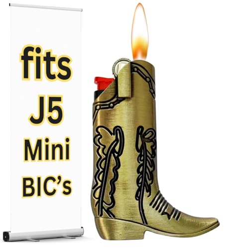 funda para encendedor botas de vaquero