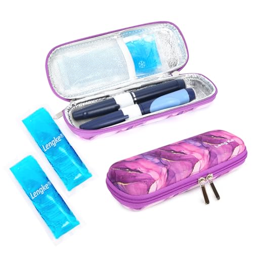 funda portátil para insulina segura