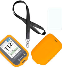 funda silicón premium naranja Freestyle Libre