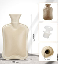 funda suave para botella de agua caliente