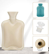 funda suave para botella de agua caliente