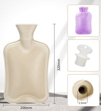 funda suave para botella de agua caliente