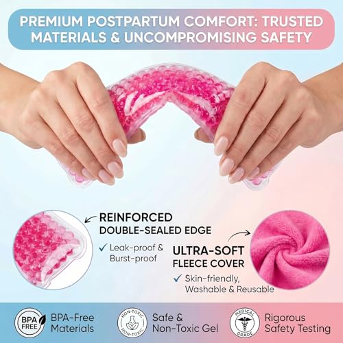 fundas para compresas de hielo rosa
