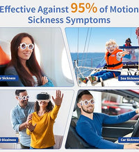 Gafas antináuseas para cruceros
