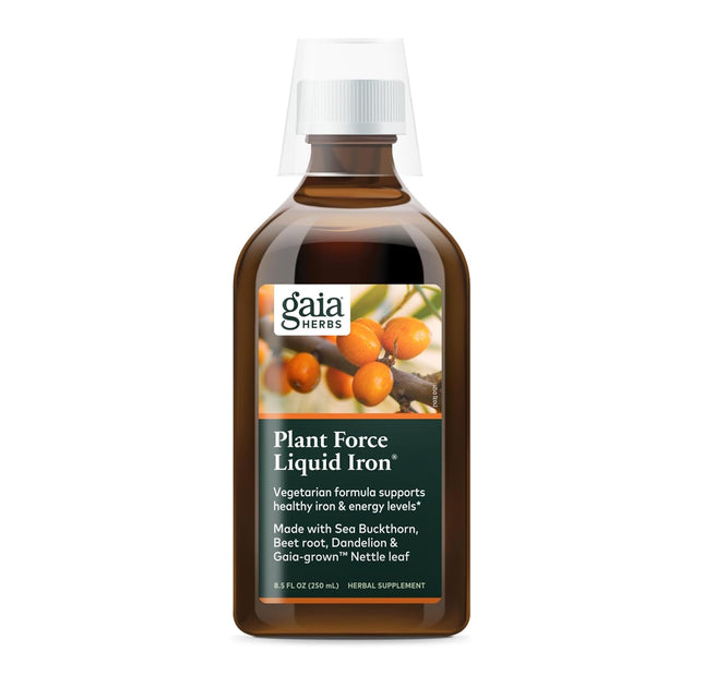 Gaia Herbs Hierro líquido vegetariano