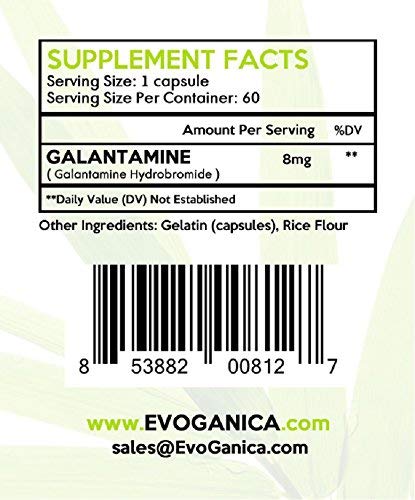 galantamina evoganica 60 porciones salud