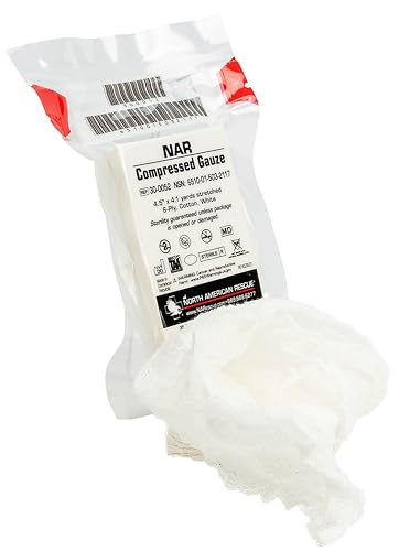 Gasa compacta para emergencias