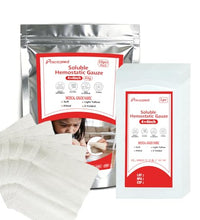 gasa hemostática soluble para emergencias
