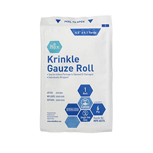 Gasa Krinkle para una mayor comodidad