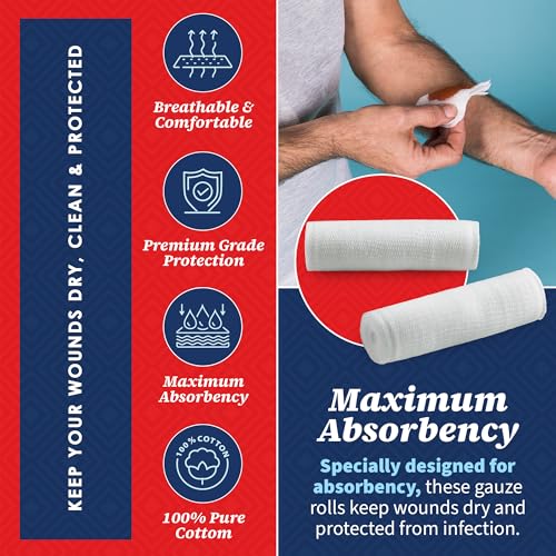gasa médica ideal para cortes y rasguños