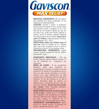 gaviscon max antácido para toda la familia