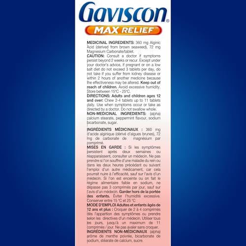 gaviscon max antácido para toda la familia