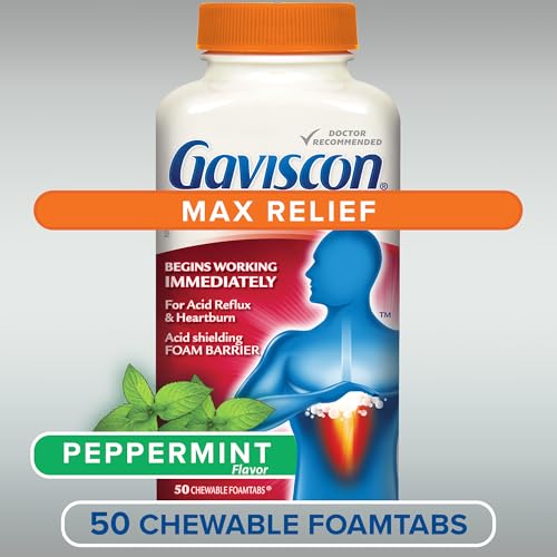 gaviscon max menta sabor agradable y efectivo