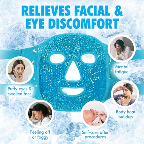 gel compresor para ojos hinchados