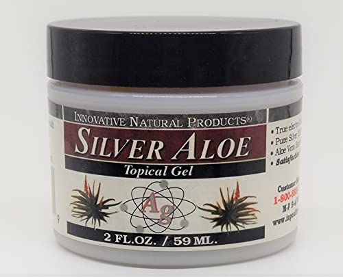 gel de aloe con plata coloidal para piel sensible